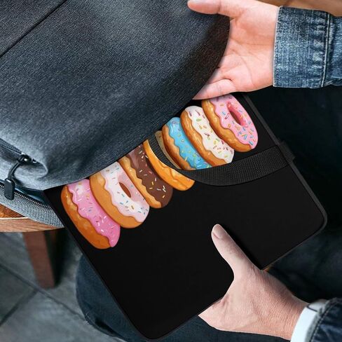 Doughnuts Laptop Bag Sleeve Briefcase Tablet Handbag Purse Tote Bags for Work Travel in Saudi Arabia