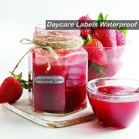 128Pcs Daycare Labels, Waterproof Reusable Name Labels for Kids School Stuff, Multipurpose Baby Bottle Stickers for Breastmilk Bottles Lunch Box (128) in Saudi Arabia