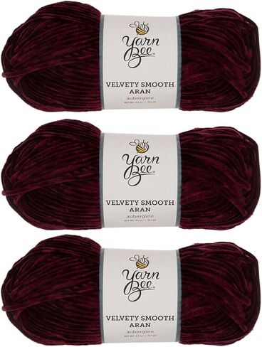 Yarn Bee 4 خيوط متوسطة - Skein الناعم ، 161 ياردة - بوليستر للكيه in Kuwait