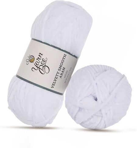 Yarn Bee 4 خيوط متوسطة - Skein الناعم ، 161 ياردة - بوليستر للكيه in Kuwait