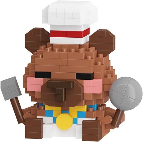 6 مجموعة لطيفة Capybara Baking Bread Series Mini Building Toy Kawaii الحيوانات مجموعة مباني الحيوانات الأليفة الرائعة الرائعة من الطوب الطوب. in Kuwait