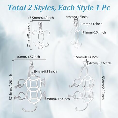 AHANDMAKER 2Pcs 925 Sterling Silver Claw Prong Pendant Setting Blank Bezel Pendant Trays for Irregular Gemstone Nuggets Necklace Jewelry Making Wrapping in Saudi Arabia