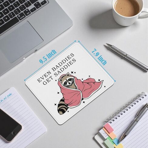 مضحك مكافحة مومبستر فاير راكون فأر للمكتب ، فقط يمكنك منع حرائق القمامة موسباد لأجهزة الكمبيوتر المكتبية المكتبية المكتبية. in Kuwait