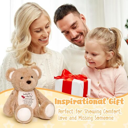 Teddy Bear محشو بالحيوان ، مطرزة على ما يرام قريبا الدب الفخمة مع ضمادة الإصابة ، والاستعادة والهدايا الهدايا للنساء الأطفال الصغار الفتيات المرضى ، والراحة أفضل 15 " in Saudi Arabia