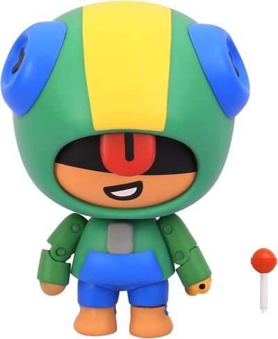P.M.I. Brawl Stars Action Figure – Leon/Crow/Spike/Colt | 4.5" Collectible Toy | Officially Licensed Merchandise | Gift for Gamers & Fans | Articulated Toy Figure (Assortment A) in Kuwait