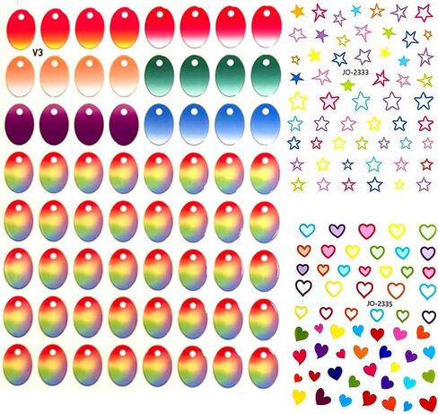 32 Pairs Eye Stickers Decorative for 17cm Dolls, Cute Cartoon Eye Stickers for DIY 17cm Dolls (F1) in Saudi Arabia
