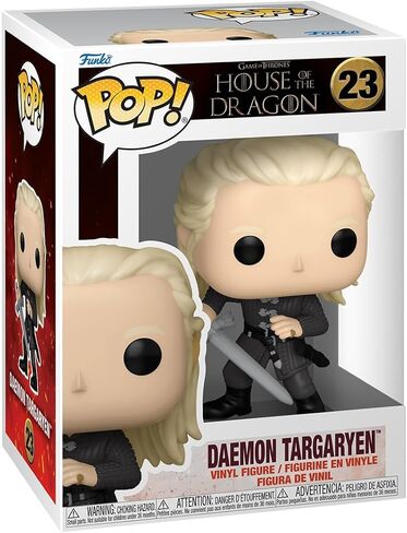 تلفزيون Funko Pop: House of the Dragon - Daemon Targaryen - شخصية فينيل قابلة للتحصيل - فكرة الهدية - البضائع الرسمية - ألعاب للأطفال والكبار - عشاق الخيال in Saudi Arabia