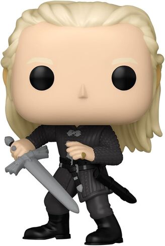 تلفزيون Funko Pop: House of the Dragon - Daemon Targaryen - شخصية فينيل قابلة للتحصيل - فكرة الهدية - البضائع الرسمية - ألعاب للأطفال والكبار - عشاق الخيال in Saudi Arabia
