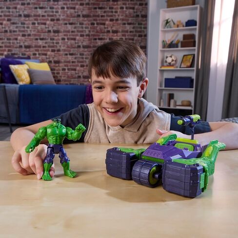 AVENGERS Marvel VenomVersus Epic World of Action Hulk Blast & Smash Truck Figure & Vehicle Set, 4-Inch Super Hero Toys for Kids Ages 4+ in Saudi Arabia