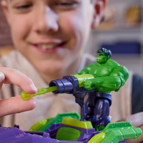 AVENGERS Marvel VenomVersus Epic World of Action Hulk Blast & Smash Truck Figure & Vehicle Set, 4-Inch Super Hero Toys for Kids Ages 4+ in Saudi Arabia