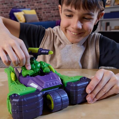 AVENGERS Marvel VenomVersus Epic World of Action Hulk Blast & Smash Truck Figure & Vehicle Set, 4-Inch Super Hero Toys for Kids Ages 4+ in Saudi Arabia