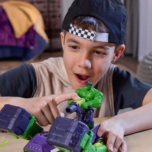 AVENGERS Marvel VenomVersus Epic World of Action Hulk Blast & Smash Truck Figure & Vehicle Set, 4-Inch Super Hero Toys for Kids Ages 4+ in Saudi Arabia