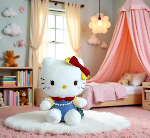 Kitty Plush 10 "kitty plushie cute toy toy animal animal doll esitens absyman (الكلاسيكية) in Kuwait