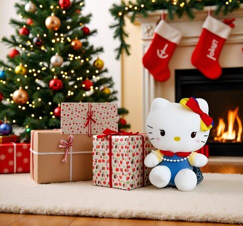 Kitty Plush 10 "kitty plushie cute toy toy animal animal doll esitens absyman (الكلاسيكية) in Kuwait