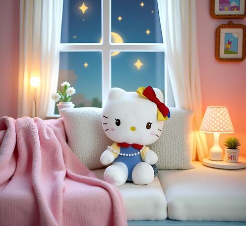 Kitty Plush 10 "kitty plushie cute toy toy animal animal doll esitens absyman (الكلاسيكية) in Kuwait