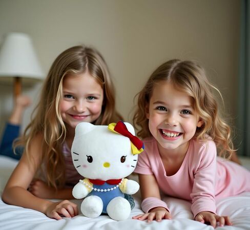 Kitty Plush 10 "kitty plushie cute toy toy animal animal doll esitens absyman (الكلاسيكية) in Kuwait
