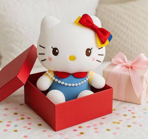 Kitty Plush 10 "kitty plushie cute toy toy animal animal doll esitens absyman (الكلاسيكية) in Kuwait