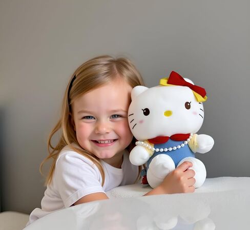 Kitty Plush 10 "kitty plushie cute toy toy animal animal doll esitens absyman (الكلاسيكية) in Kuwait