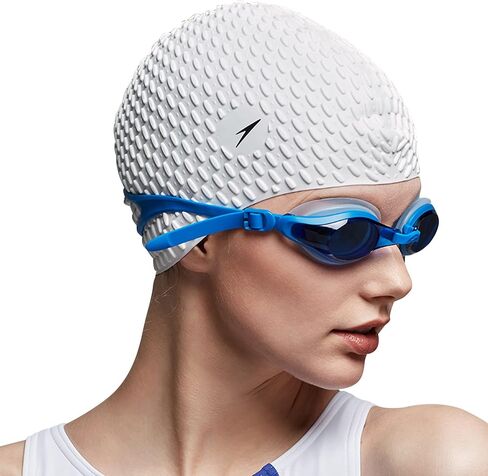 Speedo Bubble Swim Cap, Adult in Saudi Arabia