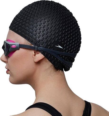 Speedo Bubble Swim Cap, Adult in Saudi Arabia