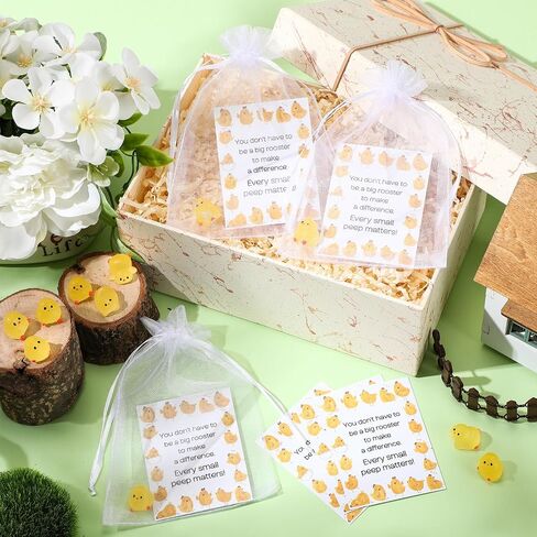 50 Set Mini Chicken Figurines Inspirational Gifts Tiny Resin Animal Miniature Chicken Statues Ornaments Back to School Gifts for Coworker Office Birthday Party Favors DIY Dollhouse Home Decor in Saudi Arabia