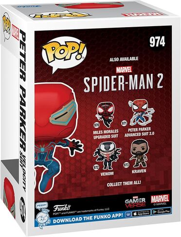 POP Spider-Man 2 Peter Parker Velocity Suit Vinyl - Entertainment Earth Exclusive in Saudi Arabia