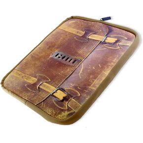 BIN Buddy 16" Laptop Sleeve | Vintage Briefcase Aesthetic | Robust Neoprene Protection | Iconic Skull & Roses Artwork in Saudi Arabia