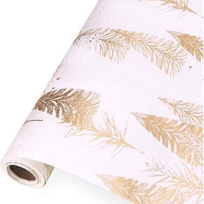 Ribbli Christmas Wrapping Paper Christmas Socks Candy Canes Kraft Wrapping Paper Rolls, Mini Roll-17 Inch x 33 Feet Per roll in Saudi Arabia