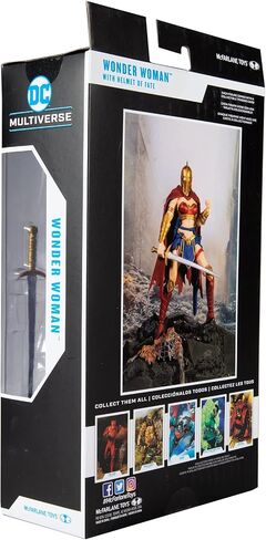 DC Multiverse 7 Inch Action Figure Series - Wonder Woman with Helmet of Fate in Saudi Arabia
