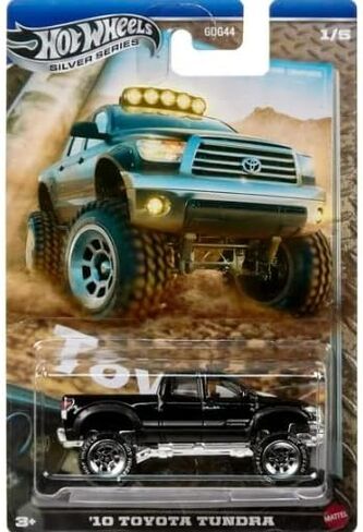 Mattel Hot Wheels Silver Series 1/5 ، 2010 Toyota Tundra ، Black ، 1:64 Scale Diecast Car in Saudi Arabia