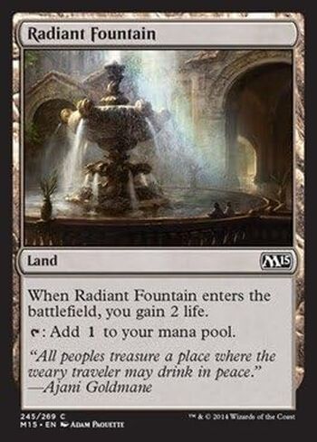 Magic The Gathering - Radiant Fountain (245/269) - Magic 2015 in Saudi Arabia