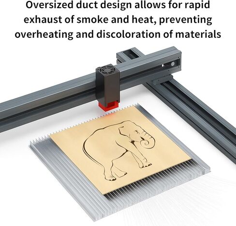 otoolling قرص العسل ليزر سرير 400 × 400 مم عسل طاولة العسل لقطع آلة النقش بالليزر ، والتجميع الحرة ، وحماية سطح المكتب ، والحرارة السريعة والدخان in Kuwait