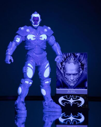 Batman & Robin DC Multiverse Action Figure Mr. Freeze (Black Light Edition) (Gold Label) 18 cm in Saudi Arabia