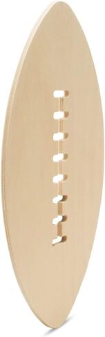 Football Wood Cutouts 12 x 7-inch, Pack of 1 Unfinished Wood Crafts Blank, Wooden Shapes for Crafts & Party Decor, by Woodpeckers in Saudi Arabia