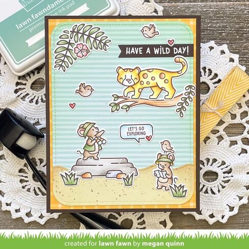 Lawn Fawn LF3668 It's A Bird! 3X4 Clear Stamp Set in Saudi Arabia
