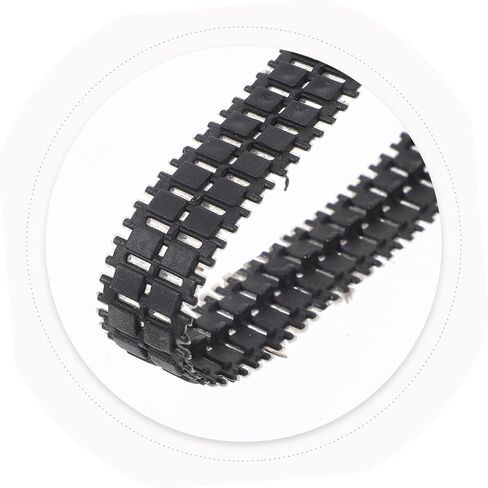 Hemoton 12pcs Trans Trans Tracks Kit Robot Slip Place Parts Model Parts مضغوط ضوء تعزيز استقرار الإبداع in Saudi Arabia