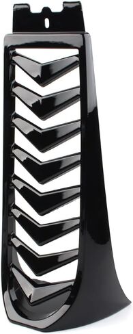 Lirun Motorbike Spoiler Chin Fairing ABS Gloss Black Lower Radiator Cover Accessaries for Harley For Softail For Street bob Breakout Fat Bob 2018-2021 Model, Gloss Black Powersport in Saudi Arabia