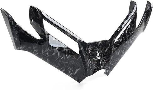 Lirun دراجة نارية للديناميكا الهوائية المفسد Fairing Winglet Cover Cover Cover Cowl for Kawasak Ninja300/250 Ninja 300 Ninja 250 2013 2014 2015 2015 2017 ABS Forged Pattern in Saudi Arabia