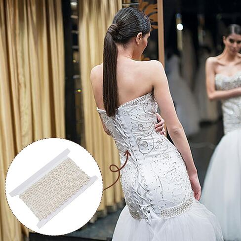 FREEBLOSS 10 Yards Corset Loops Corset Lacing Women's Wedding Dress Corset Kit Cotton Corset String Replacement Corset Lacing Ribbon for Prom Form Dress in Saudi Arabia