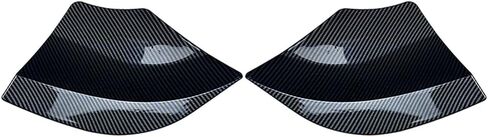 Lirun Car Left & Right Fins Spoiler Canards, Rear Bumper Side Splitter Canard Lip Side Canard ABS For Mercedes Benz A Class W176 A45 2013-2018, Carbon Fiber in Saudi Arabia