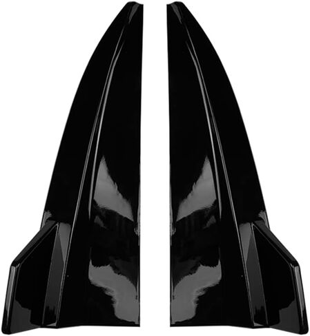 Lirun Car الخلفي المصد الجانبي الجانبي تنفيس التهوية المفسد غطاء المنحرف هو استبدال مرسيدس بنز C-Class S205 C200 C260 C300 C43 ، Gloss Black in Saudi Arabia