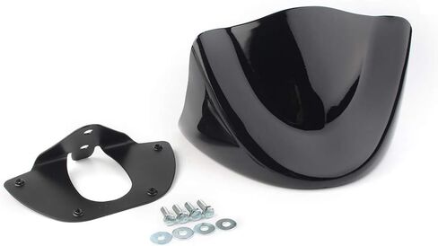 Lirun Motor Black Front Chin Spoiler Lower Fairing Cover for Harley Dyna FXD FXDB FXDC FXDF FXDL FXDX FXDWG 1999-2005 ، Black Glossy in Kuwait