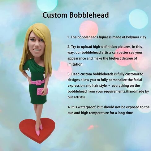 Funnybobbleheads, Full Body Custom bobbleheads，Full Handmade Custom，Fully Customized According to Your Photos, Suitable for All Kinds of Festivals，Can be Customized with Any Type of bobblehead in Saudi Arabia