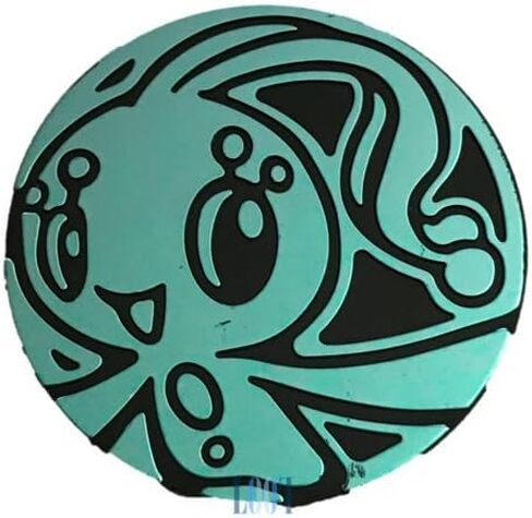 Manaphy Coin from The Pokemon Trading Card Game (Large Size) - Blue in Saudi Arabia