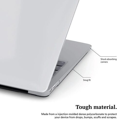 متوافق مع MacBook Pro 13 بوصة اللمس شريط/بدون شريط اللمس A1708 A1706 A1989 A2159 Clear Case Hard Cover in Saudi Arabia