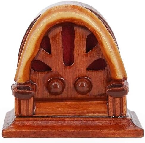 Odoria 1/12 Miniature Vintage Radio Dollhouse Decoration Accessories in Saudi Arabia