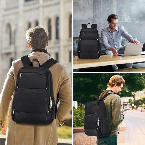 Wycy 35L PRAP-PRADOP PRADOP PRATOP للسفر | ميناء شحن USB | مثالي للرجال والنساء ، الأسود in Kuwait