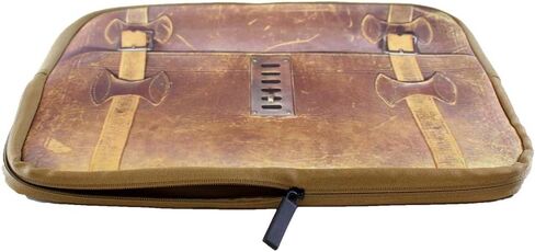 BIN Buddy 16" Laptop Sleeve | Vintage Briefcase Aesthetic | Robust Neoprene Protection | Iconic Skull & Roses Artwork in Saudi Arabia