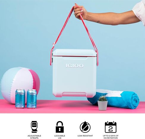 Igloo 11 Qt Tag Along Too Strapped Picnic Style Cooler in Saudi Arabia