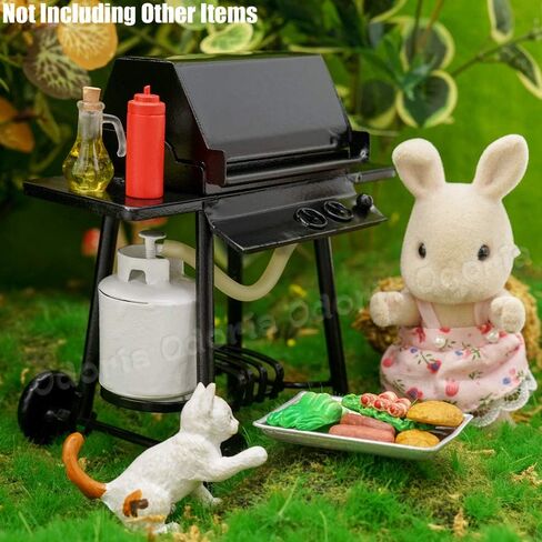 Odoria 1/12 Miniature BBQ Grill Dollhouse Decoration Accessories in Saudi Arabia